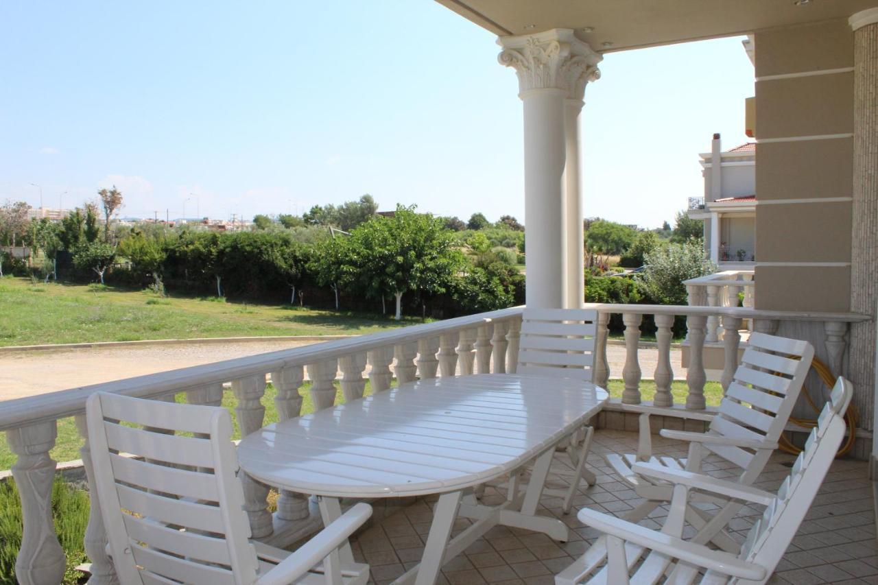 Villa Dimitri - Penthouse Seaview أليكسانثيربوليس المظهر الخارجي الصورة